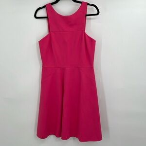 4C Hot Pink Fit & Flare Dress. flawed